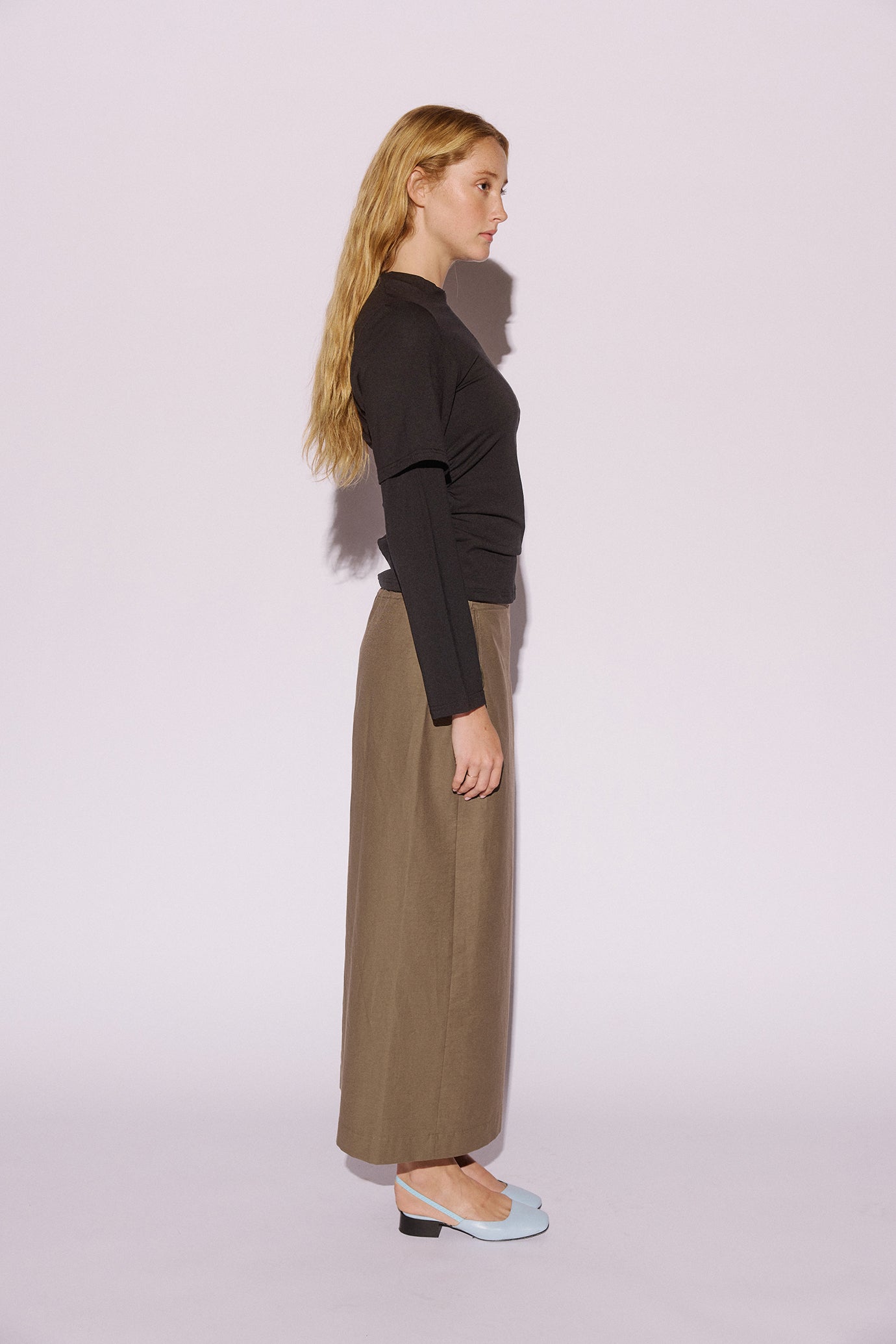 Echo Skirt - Khaki