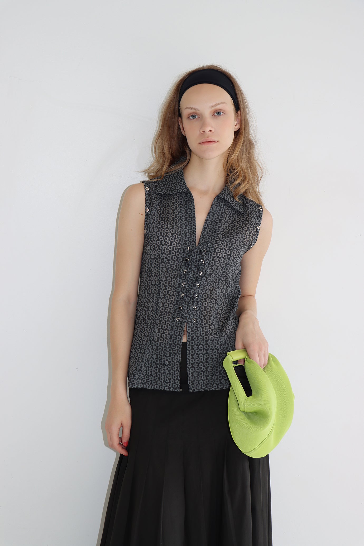 Nyx Eyelet Top - Floral