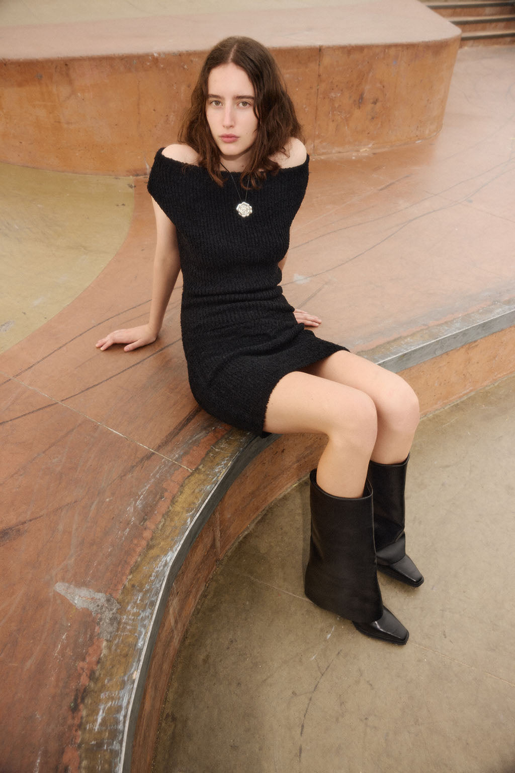 Maru Off-the-Shoulder Knit