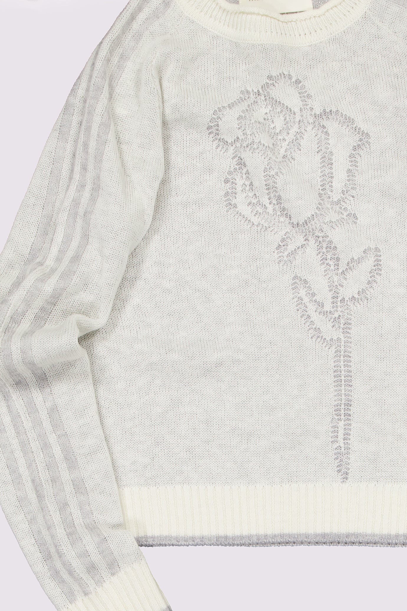 Noor Rose Knit - Snow