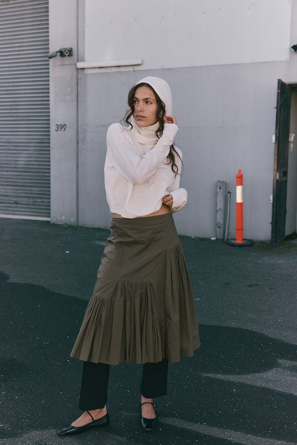 Noma Skirt - Khaki