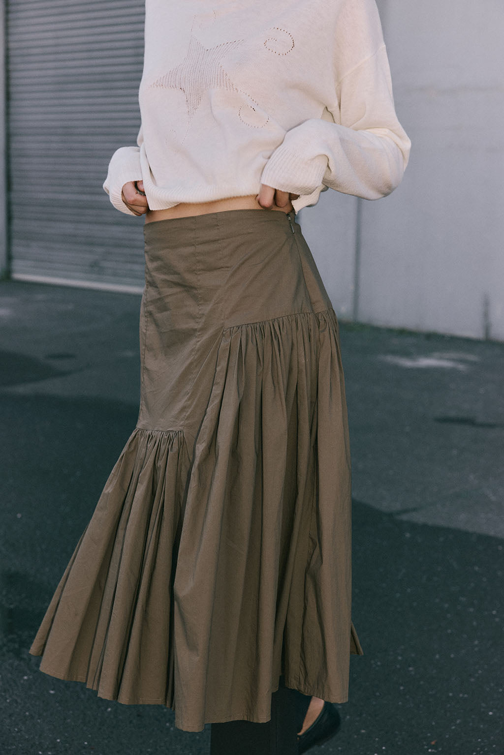 Noma Skirt - Khaki