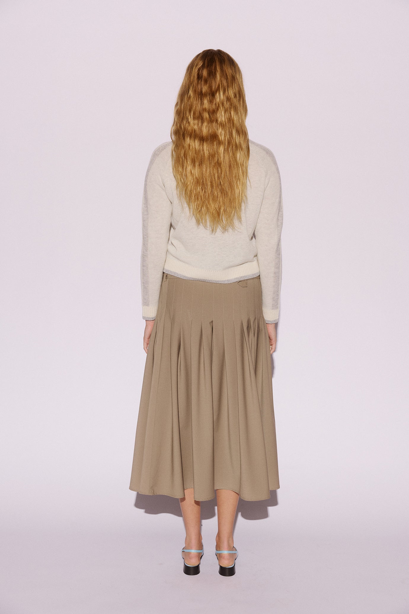 Noor Rose Knit - Snow