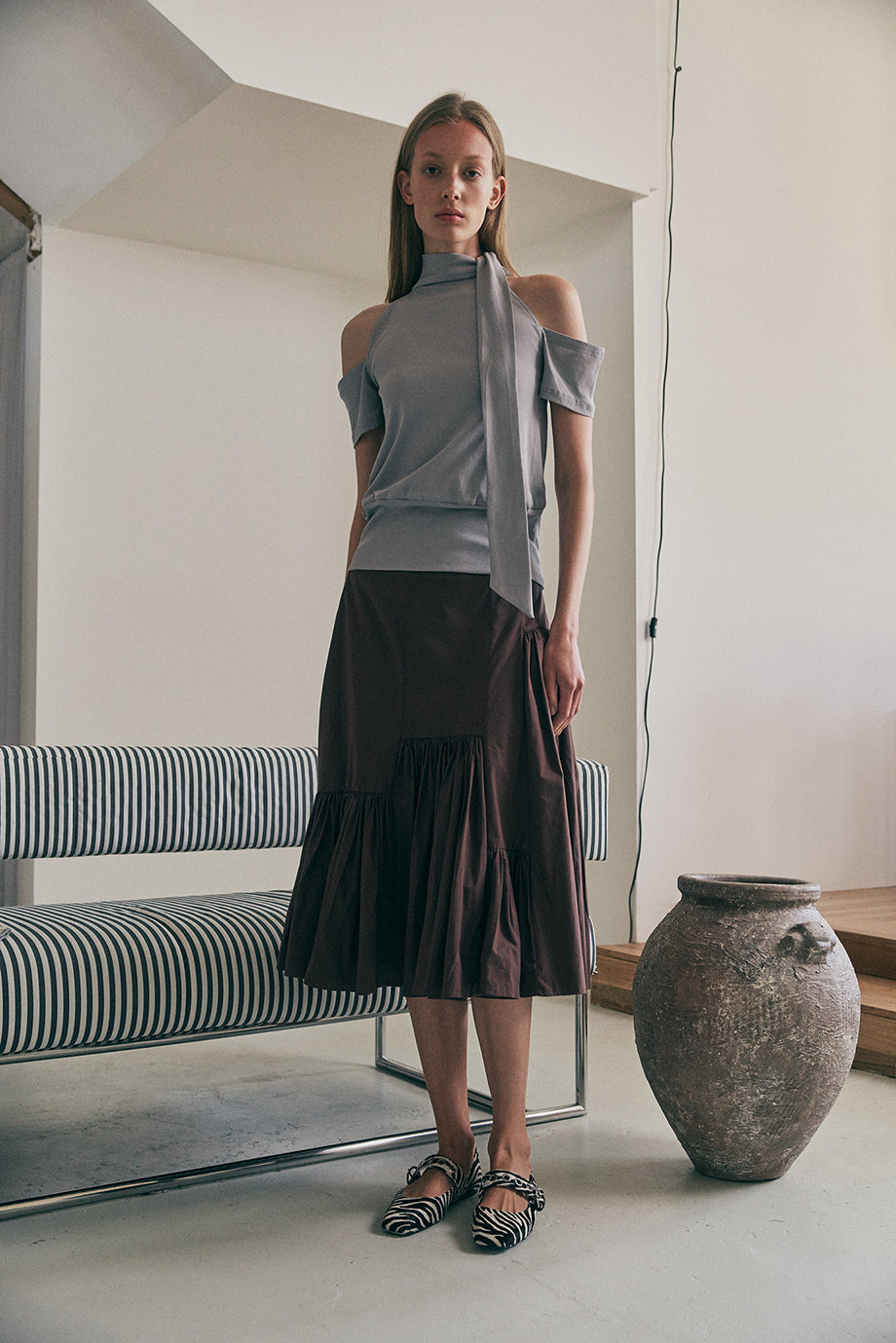 Noma Skirt - Brown