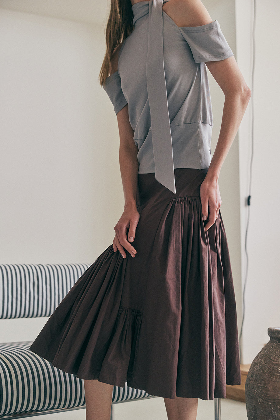 Noma Skirt - Brown