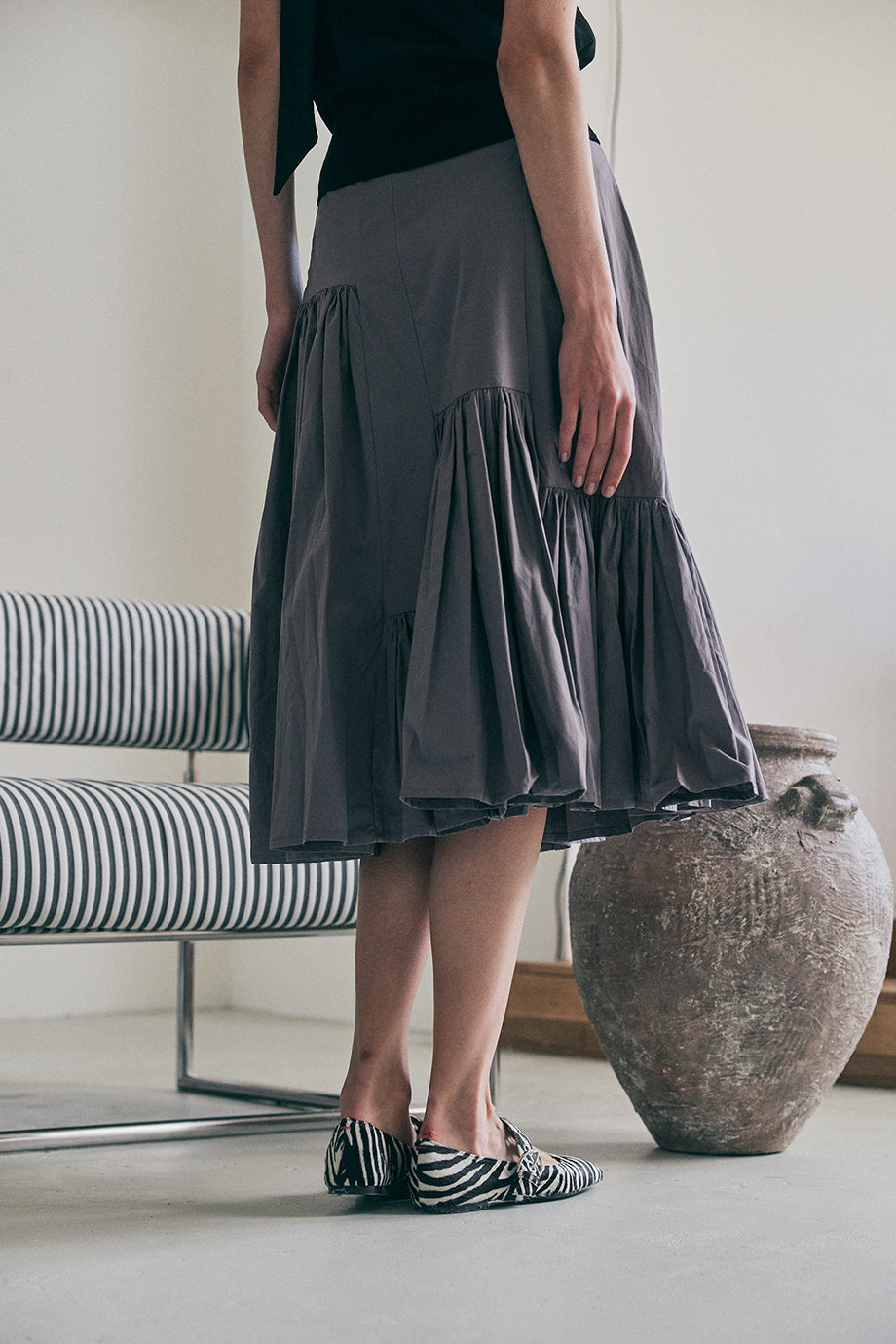 Noma Skirt - Slate – Muse The Label