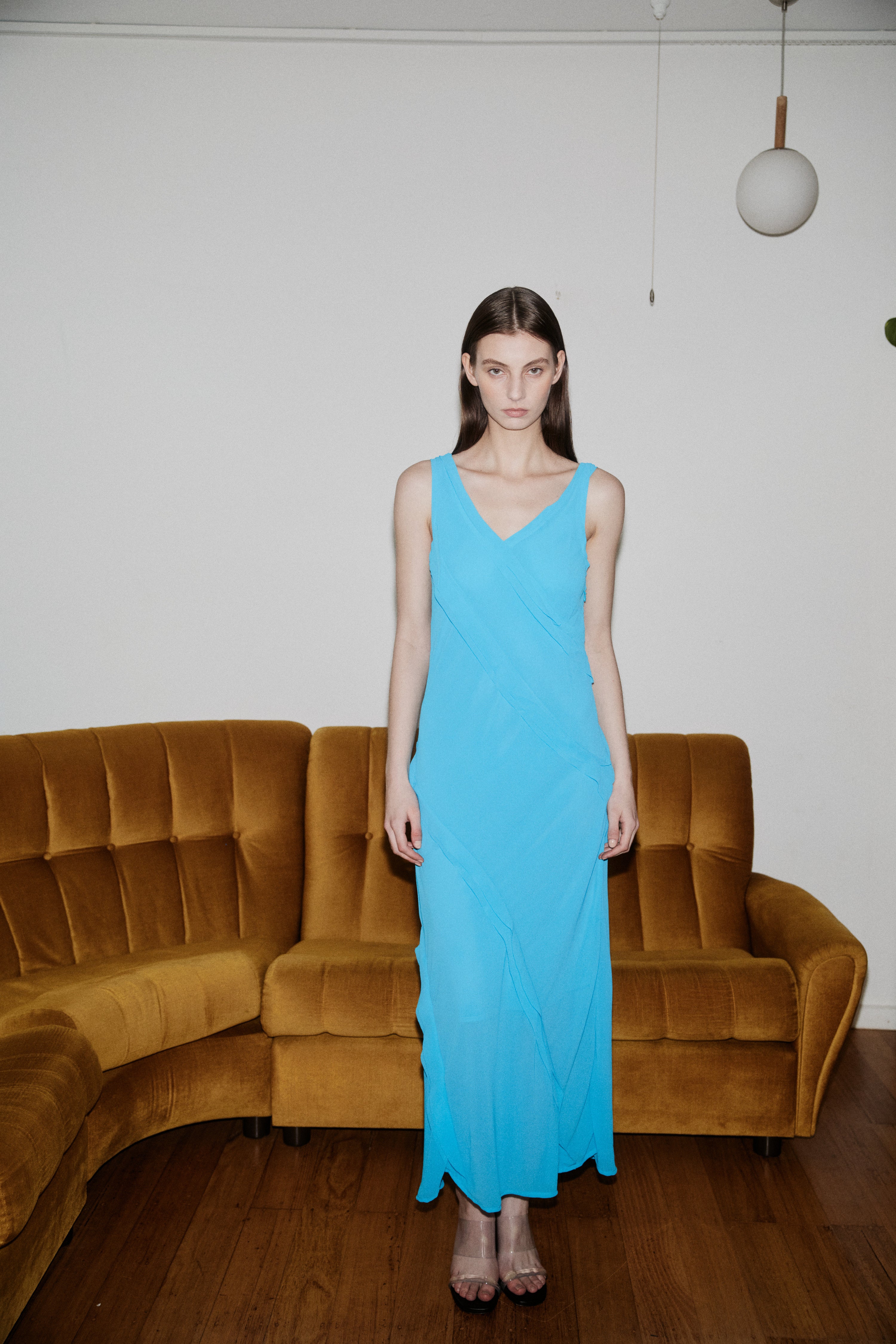 Halo Dress - Blue