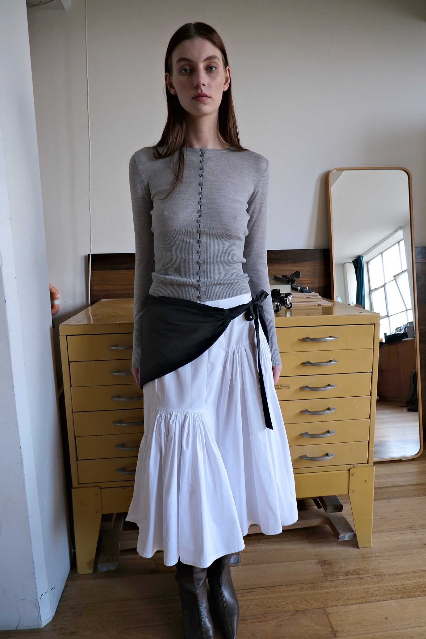 Waist Scarf  - Black