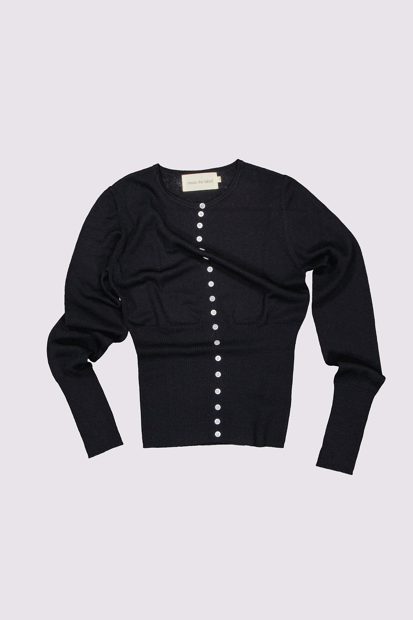 Lis Cardigan - Black – Muse The Label