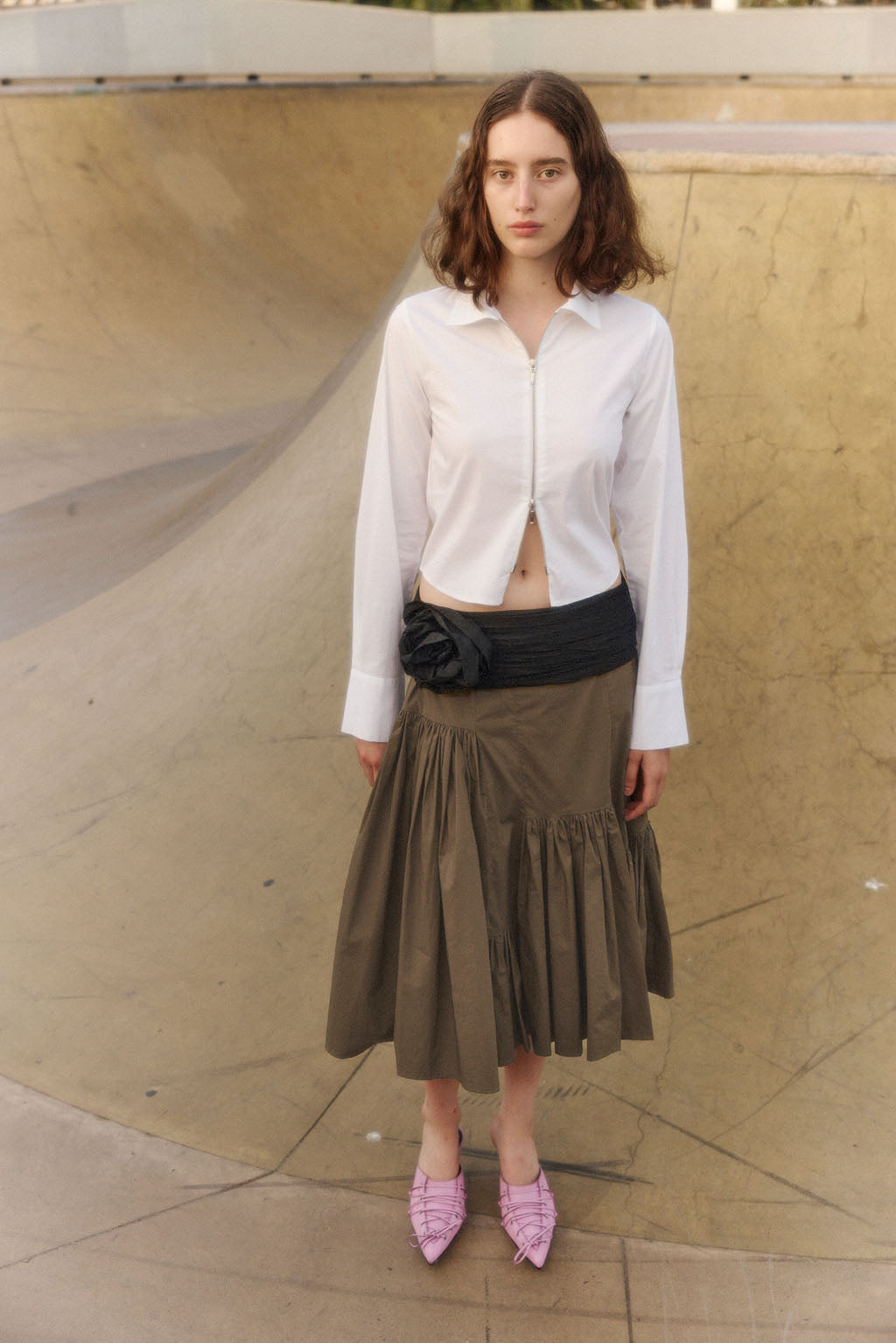 Noma Skirt - Khaki