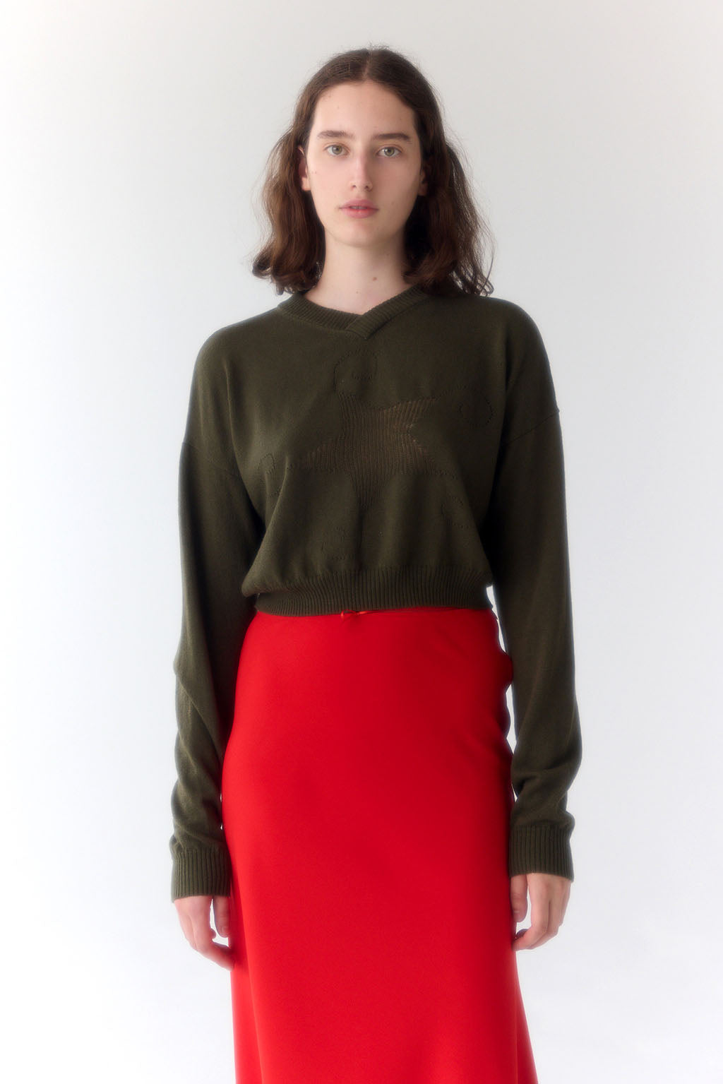 Diya Star Knit - Khaki