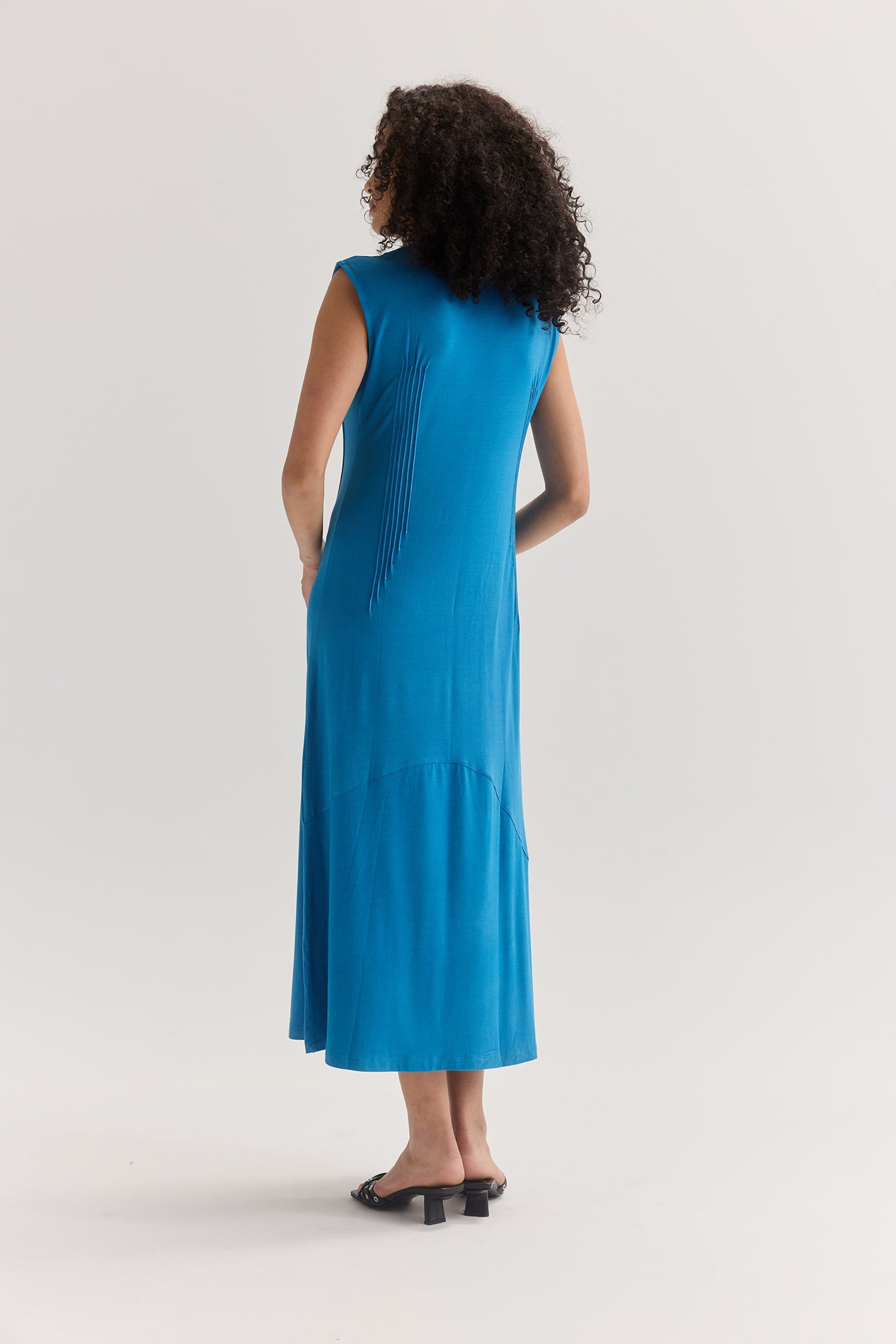 Carmen Dress - Blue