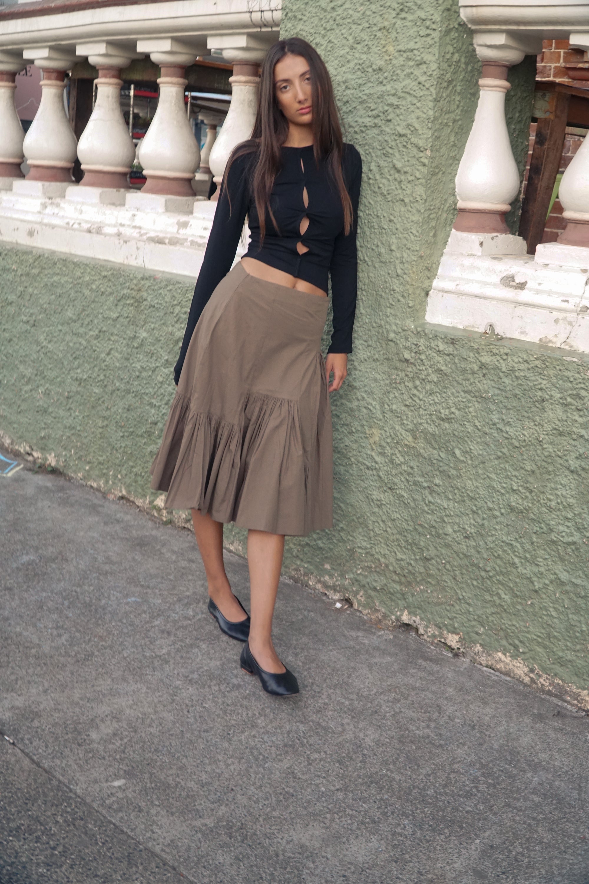 Noma Skirt - Khaki