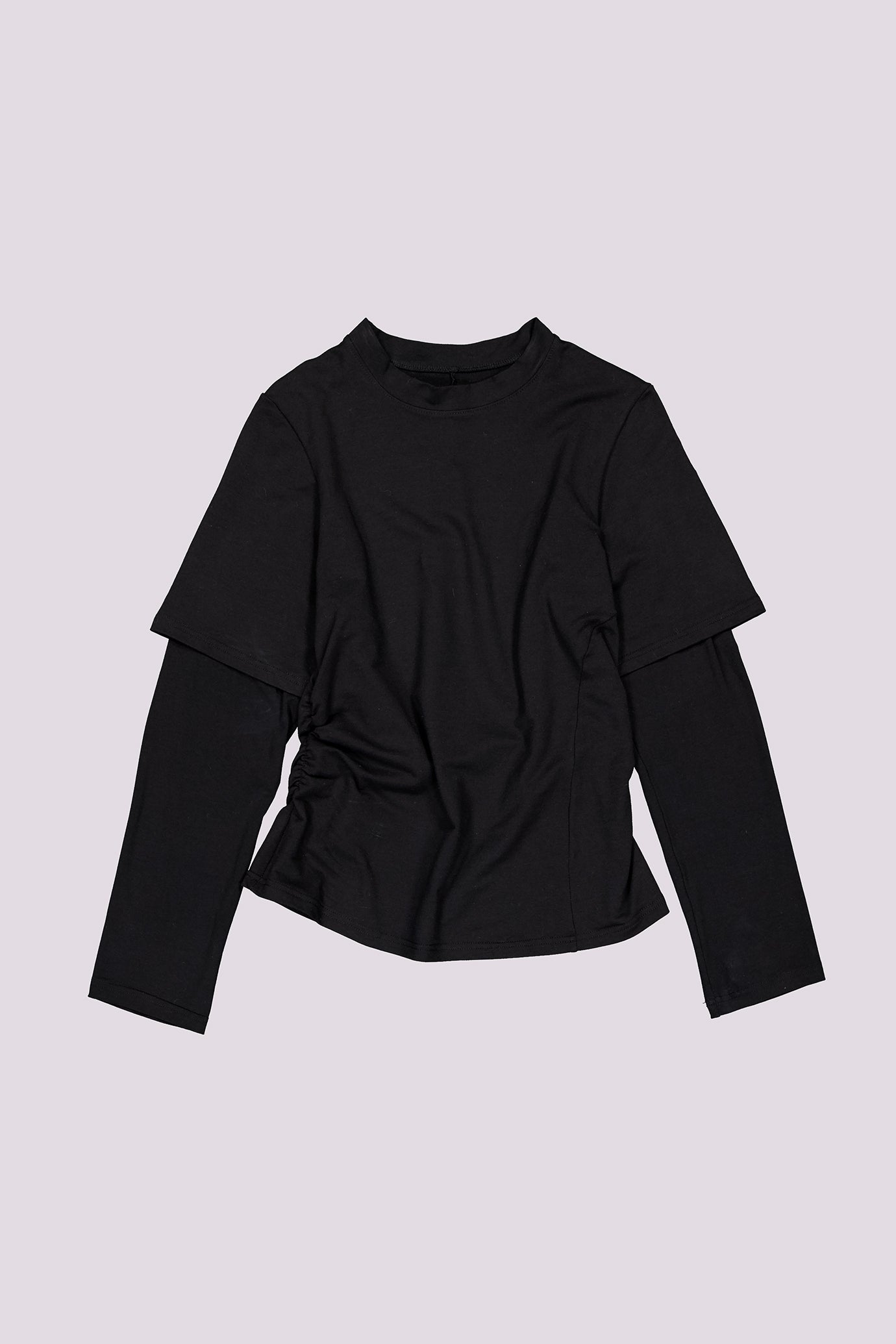 Tavi Layered Tee - Black