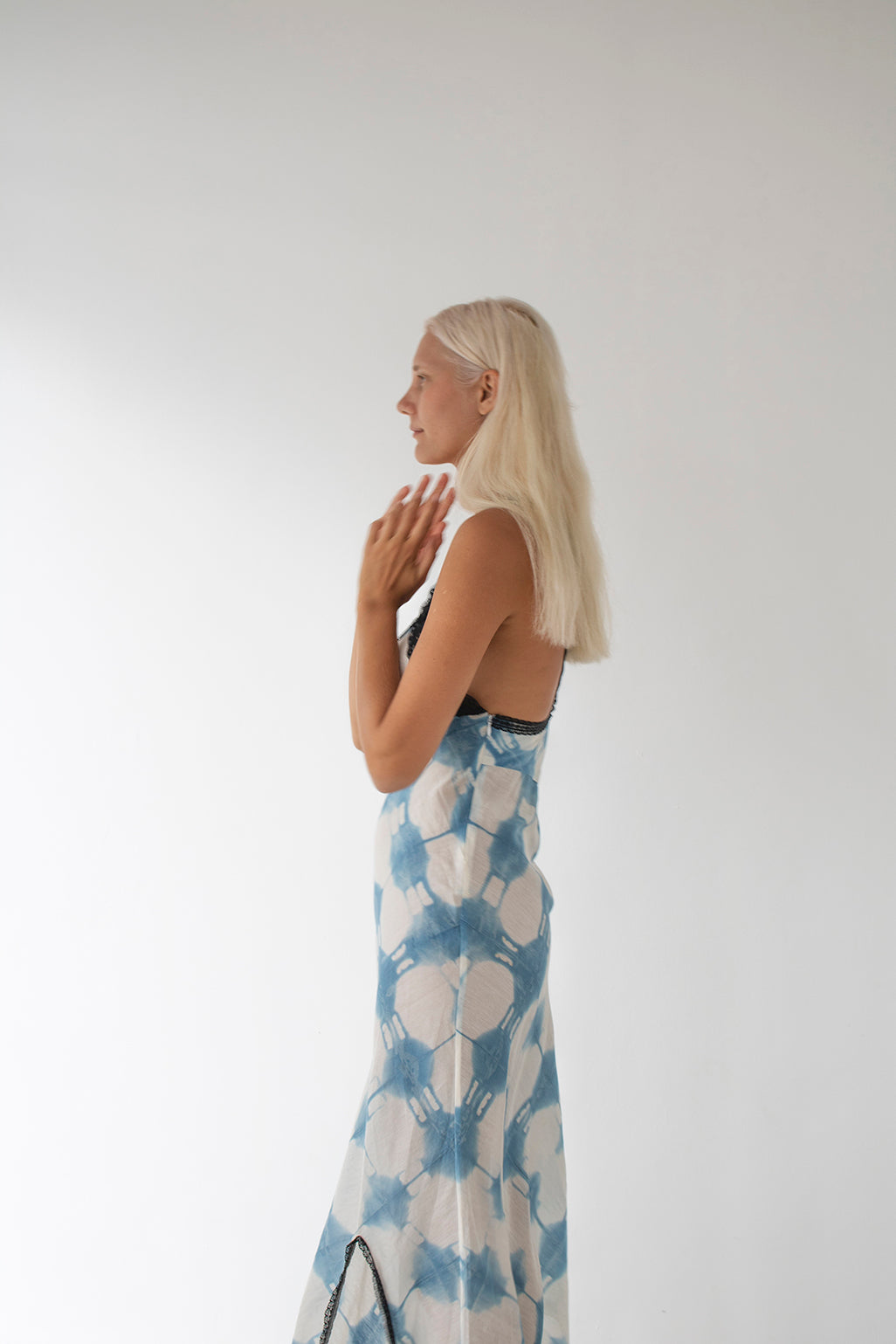 Mimi Dress - Indigo Tie Dye